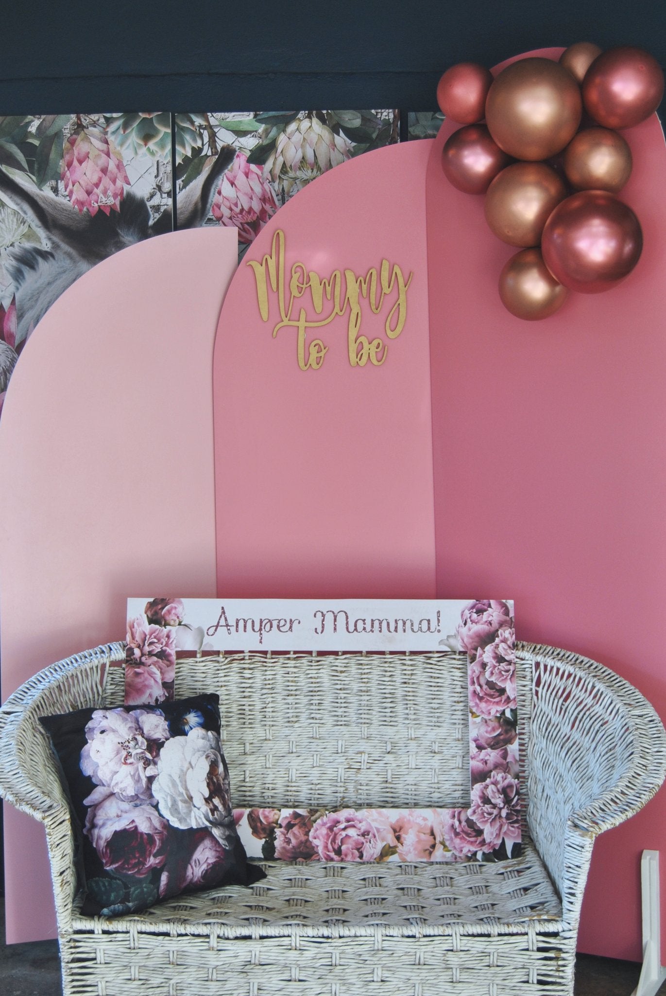 Pink | Peonie | Bunny | Vintage Tile