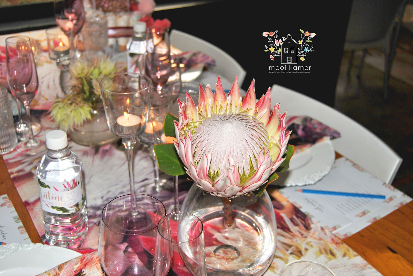 Protea | Pink | Gold